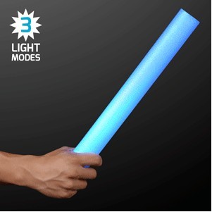 Blue Light Up Foam Sticks 16" Cheer Sticks - BLANK