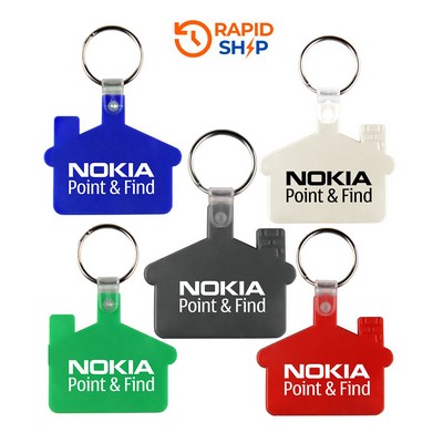 PVC Key Chain House Shape