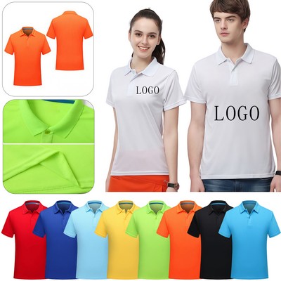 Unisex Quick-Dry Polyester Polo Shirt