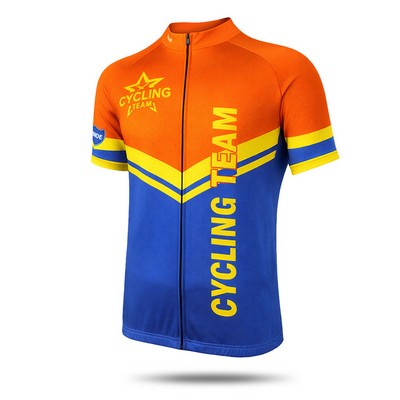 Unisex Dye Sublimated Cycling Jersey Shirt