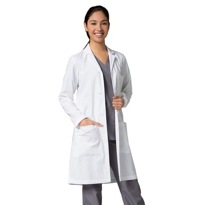 Maevn - Red Panda - Women's Three-Pocket 37" Full-Length Lab Coat