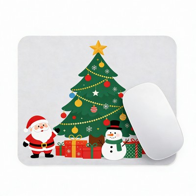 7" x 8 2/3" x 1/8" Custom Full Color Mouse Pad