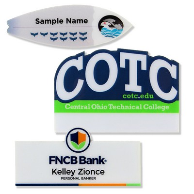 Siren Shaped Badge (9"-12" Sq.)