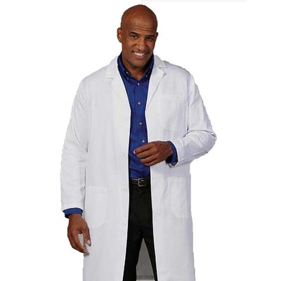 Fashion Seal Lab Coats - Men's Three-Pocket 41" Full-Length Lab Coat