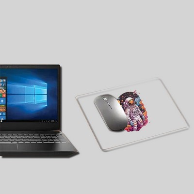 Custom Acrylic Transparent Mouse Pads - 8" x 10"