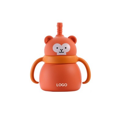 200Ml Animal-Shaped Cartoon Sippy Cup